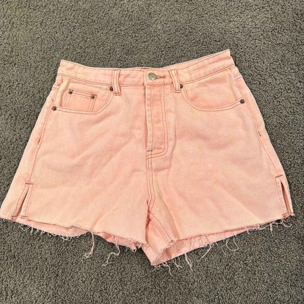 Signature8 Pink Denim Jean Shorts